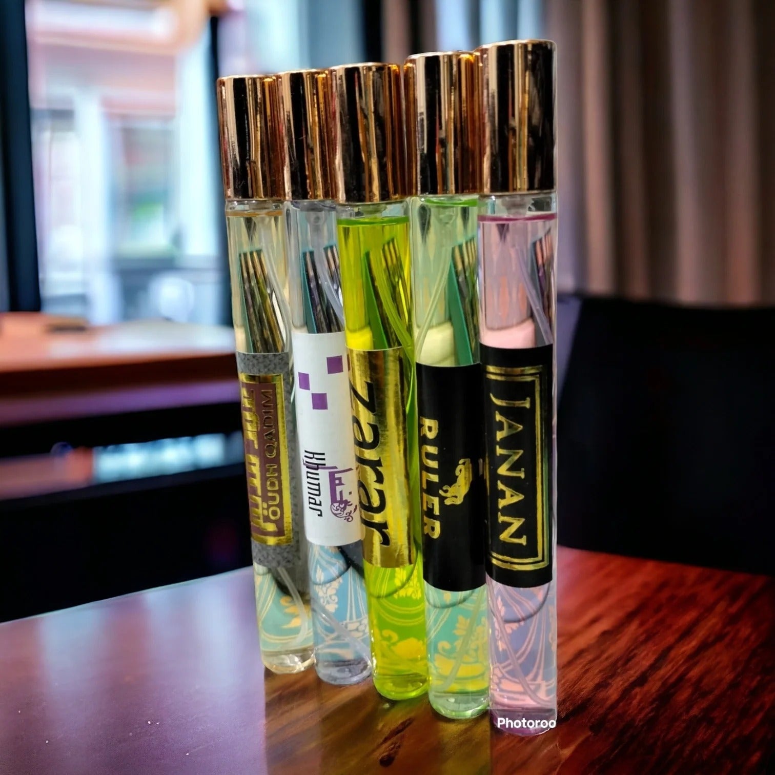 J. Perfume Tester Pack of 5 - Long-lasting, high-quality fragrances.