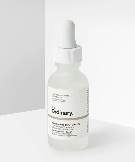 Luxtrous Luxe - Ordinary Serum Niacinamide 10% + Zinc 1%, designed to improve skin clarity and brightness, displayed with sleek packaging and soft lighting to highlight its powerful, rejuvenating formula for a healthier complexion.